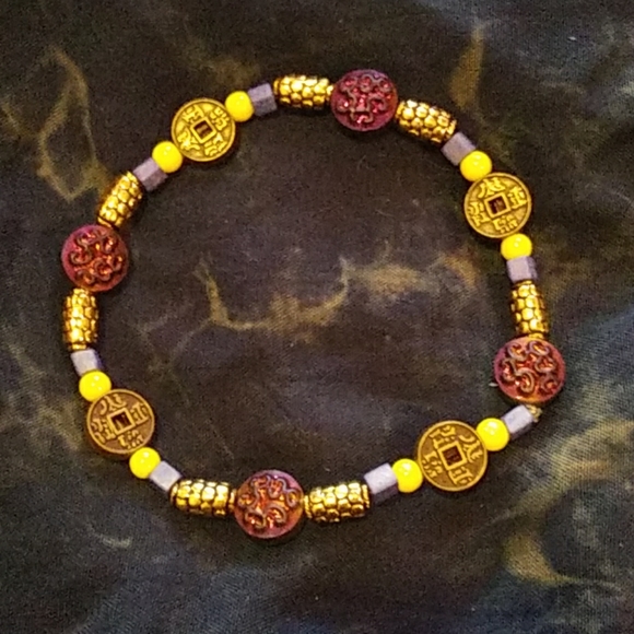 *Just Made!*3* Purple/gold/+third eyes - Picture 3 of 4